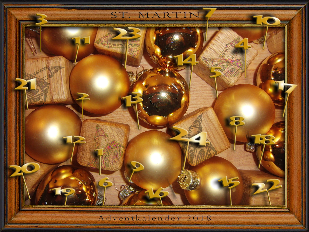verschiedene goldene Kugeln