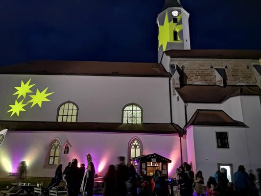 St. Martin in der Weihnachtszeit